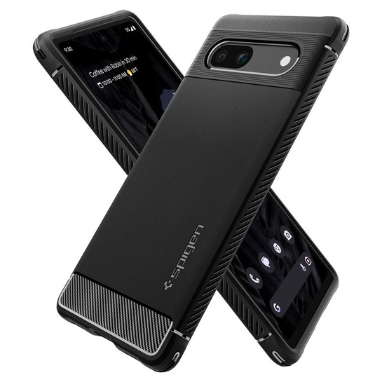 Spigen Θήκη Rugged Armor Google Pixel 7a - Matte Black