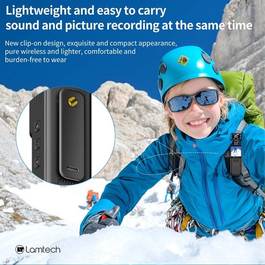 LAMTECH 4K 180ο ACTION CAMERA WITH WIFI LAM980305