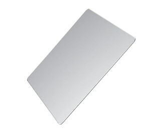 Μεταλλικό mouse pad CT-MP24-AS, 246x202x2mm, αλουμίνιο, ασημί/μαύρο