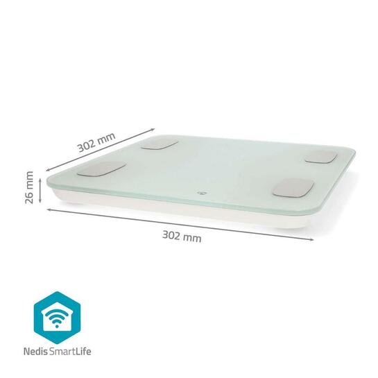 Nedis SmartLife Personal Scale (BTHPS11WT) (NEDBTHPS11WT)