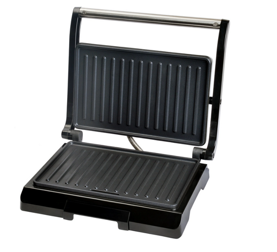 BRUNO τοστιέρα BRN-0067, αντικολλητική επιφάνεια, Inox λαβή, 800W