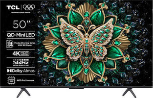 TCL 50C6K 4K QD-Mini LED 144Hz TV (2025)
