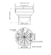 HIKVISION HIWATCH PTZ IP κάμερα HWP-N2404IH-DE3, 2.8-12mm 4MP, IP67, PoE