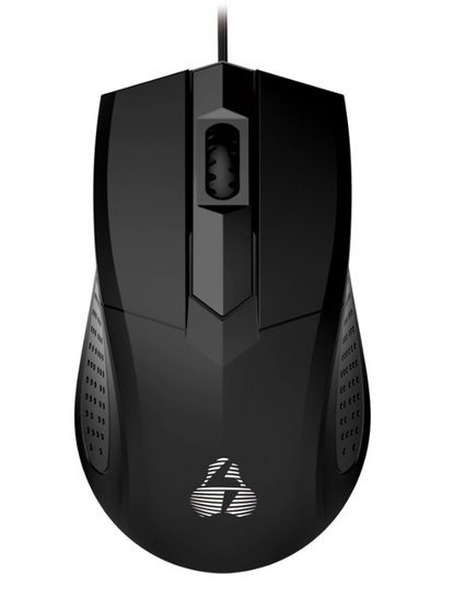 POWERTECH ενσύρματο ποντίκι PT-1077, οπτικό, 1000DPI, μαύρο