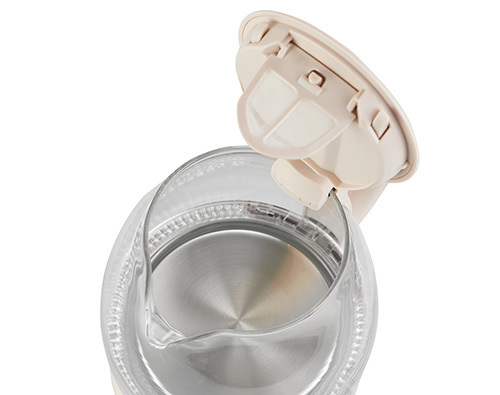 ADLER ELECTRIC GLASS KETTLE 1L CREAM  AD1283C