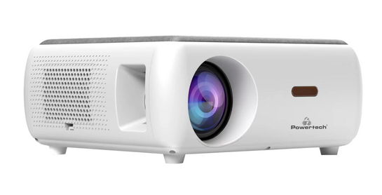 POWERTECH smart βιντεοπροβολέας PT-1242, 1080p, WiFi, Android, λευκός