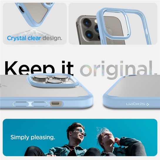 Spigen Θήκη Crystal Hybrid - Apple iPhone 14 Pro - Sierra Blue