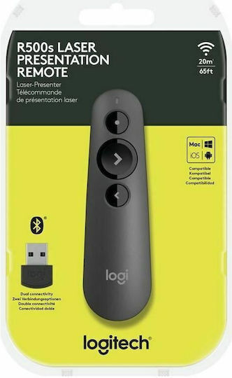 Logitech R500s Graphite Presenter (910-005843) (LOGR500SGPH)