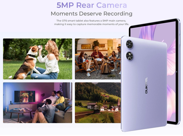 OUKITEL tablet OT6, 10.1" FHD+, 4/64GB, 8000mAh, Android 13, πράσινο