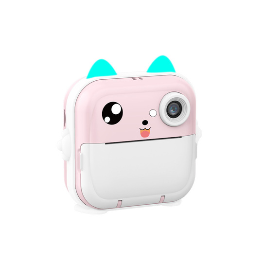 LAMTECH BLUETOOTH KID INSTANT CAMERA WHITE/PINK LAM114291