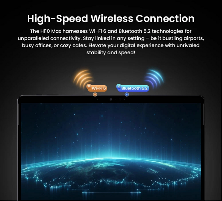 CHUWI tablet Hi10 Max με πληκτρολόγιο/στυλό αφής/θήκη, 12.9", 12/512GB, Windows 11 Home, 4800mAh, γκρι