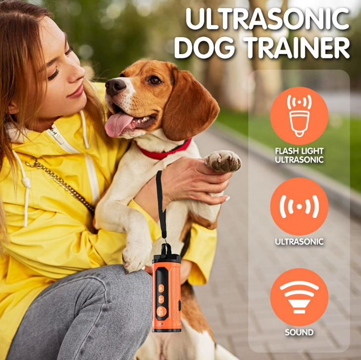 POWERTECH συσκευή υπέρηχων εκπαίδευσης σκύλου PT-1394, εμβέλεια 5-7m