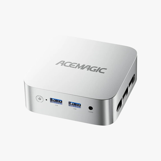 ACEMAGIC MINI PC INTEL N95 12GB DDR5 ROM 256GB WIN11PRO SILVER
