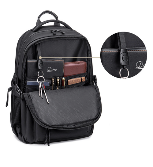 ARCTIC HUNTER τσάντα πλάτης B00531 με θήκη laptop 15.6", 25L, μαύρη