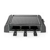 Nedis Επιτραπέζια Ηλεκτρική Ψησταριά Raclette 1000W με Ρυθμιζόμενο Θερμοστάστη 44.5x23.8εκ.