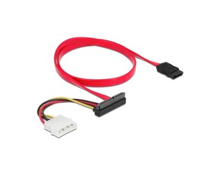 DELOCK καλώδιο PCIe 6pin σε 2x 8pin 86078, 50cm