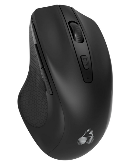 POWERTECH ασύρματο ποντίκι PT-1250, 2.4GHz & Bluetooth, 1600DPI, μαύρο