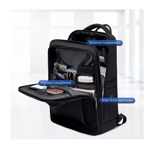 ARCTIC HUNTER τσάντα πλάτης B00550 με θήκη laptop 15.6", 23.5L, μαύρη