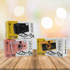 LAMTECH 35mm REUSABLE FILM CAMERA WITH FLASH YELLOW LAM981029