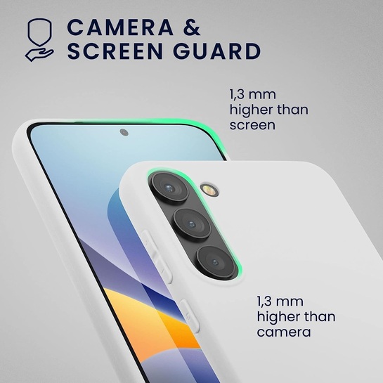 KWmobile Θήκη Σιλικόνης Samsung Galaxy S23 Plus - White Matte