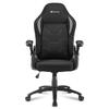 Sharkoon Elbrus 1 Υφασμάτινη Καρέκλα Gaming (ELBRUS1GSBK)