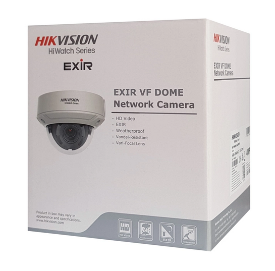 HIKVISION HIWATCH IP κάμερα HWI-D640H-Z, POE, 2.8-12mm, 4MP, IP67 & IK10