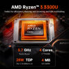ACEMAGIC MINI PC AMD RYZEN3 3300U 16GB DDR4 ROM 512GB WIN11PRO BLACK