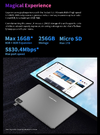 TECLAST tablet T50, 11" HD, 8/256GB, Android 13, 4G, 7500mAh, γκρι