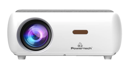POWERTECH smart βιντεοπροβολέας PT-1242, 1080p, WiFi, Android, λευκός
