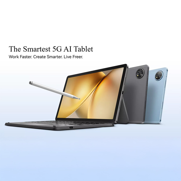 BLACKVIEW OCTA-CORE 5G TABLET 11' FHD (8GB+256GB) ZENO 10 SET ANDROID 15 SHADOW BLACK