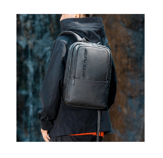 ARCTIC HUNTER τσάντα πλάτης B00529 με θήκη laptop 15.6", 22L, μαύρη