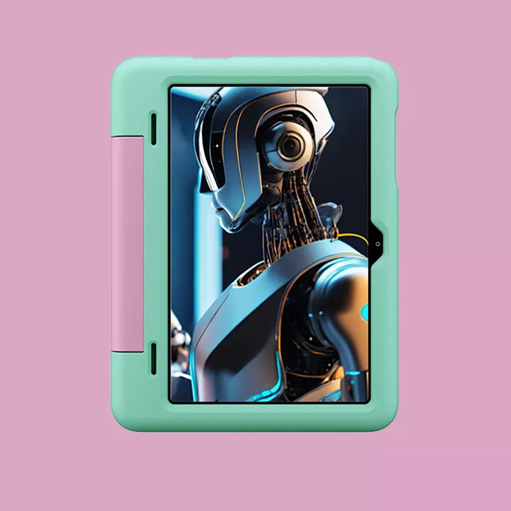 BLACKVIEW QUAD-CORE 10.1′ KID TABLET (4GB+64GB) ANDROID 15 FAIRY GREEN