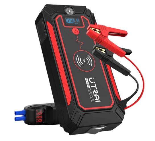 UTRAI εκκινητής μπαταρίας αυτοκινήτου JSTAR-4 με φακό, 12V/2500A, 16000mAh