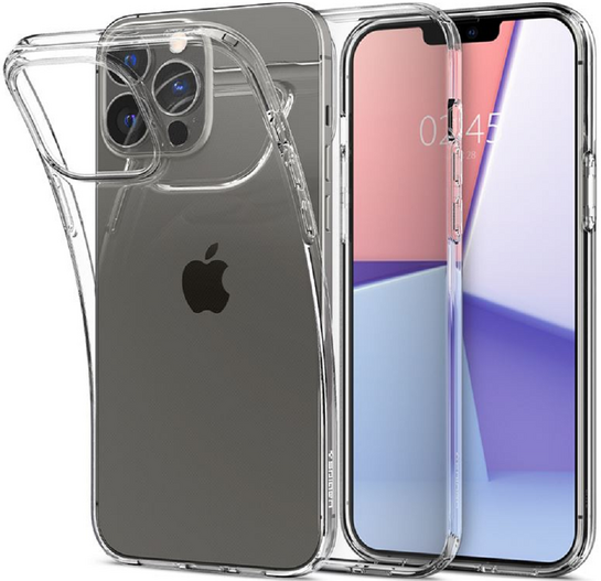 Spigen Θήκη Σιλικόνης Crystal Flex - Apple iPhone 13 Pro - Crystal Clear