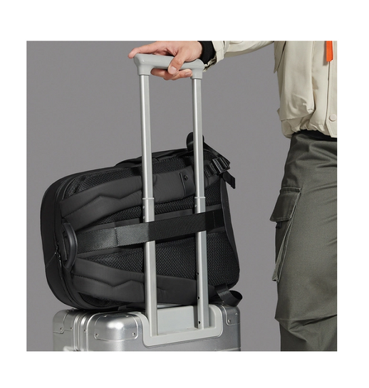 ARCTIC HUNTER τσάντα πλάτης B00534 με θήκη laptop 15.6", 21L, μαύρη