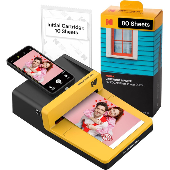 KODAK INSTANT PRINTER DOCK PLUS ERA 4PASS yellow