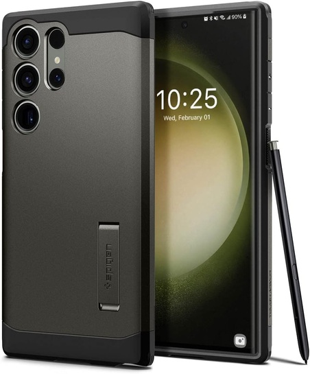 Spigen Tough Armor Θήκη Samsung Galaxy S23 Ultra - Gunmetal