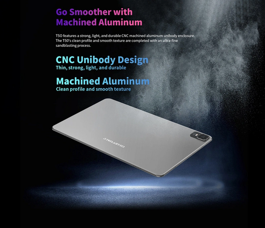 TECLAST tablet T50, 11" HD, 8/256GB, Android 13, 4G, 7500mAh, γκρι