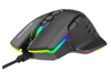 POWERTECH ενσύρματο gaming ποντίκι PT-1274, RGB φως, οπτικό, 12000DPI, μαύρο