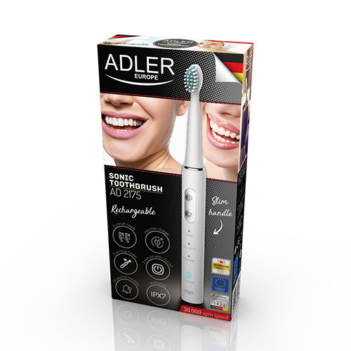 ADLER SONIC TOOTHBRUSH 30000VPM AD2175