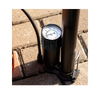 DELI τρόμπα χειρός DL-QT002 με μανόμετρο, 120PSI, μαύρη