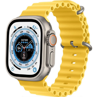 Tech-Protect Iconband Pro - Λουράκι Σιλικόνης Apple Watch Ultra/SE/8/7/6/5/4 (49/45/44mm) - Yellow