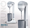 BRUNO Φραπεδιέρα επιτραπέζια BRN-0182 100W με δοχείο 450ml, λευκή-γκρι