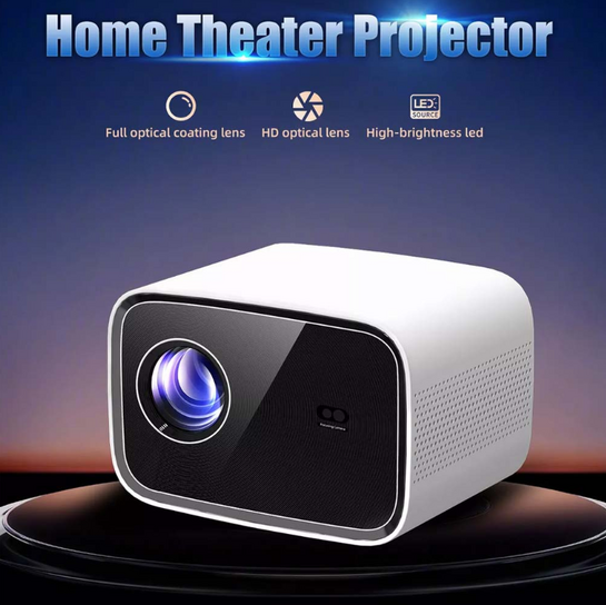 VOLTO HOME PROJECTOR 1080P ANSI 300 WIFI BT ANDROID 12 AUTO FOCUS SUN702