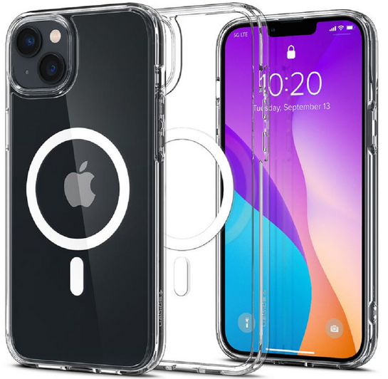 Spigen Crystal Hybrid MagFit - MagSafe Θήκη Apple iPhone 14 Plus - White