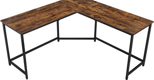 Μεταλλικό Γωνιακό Γραφείο 149 x 149 x 75 cm Vasagle (LWD73X)