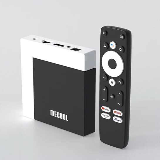 MECOOL 4K ANDROID 11 TV BOX 2+16GB BLACK/WHITE KM7-PLUS