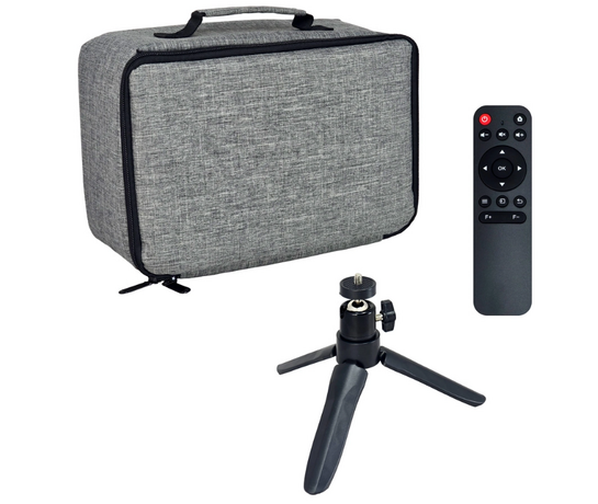 POWERTECH smart βιντεοπροβολέας PT-1306, 1080p, WiFi, 250 ANSI lumens, λευκός