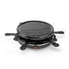 Nedis Επιτραπέζια Ηλεκτρική Ψησταριά Raclette 800W 30x30εκ.