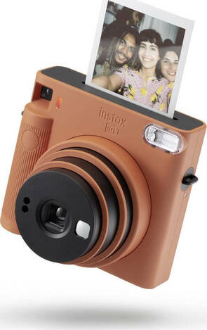 Fujifilm Instant Φωτογραφική Μηχανή Instax Square SQ 1 Terracotta Orange